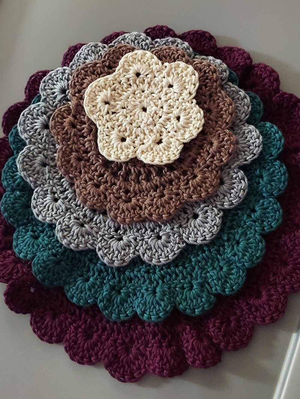 Crocheted Pot/dish Protectors